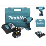 Makita DHG 181 RMK Akku Heißluftgebläse 18 V 150 - 550°C + 2x Akku 4,0 Ah + Ladegerät + Koffer