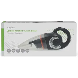 Nedis Handstaubsauger 90 W Grau/Orange/Schwarz