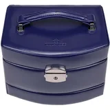 Windrose Schmuckschatulle Merino Moda Jewellery Box Automatic Dark Blue