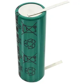 AccuCell 2 Stück Ersatz-Akku (OB27) für elektrische Zahnbürste für Braun Oral B Triumph 5000 Serie -NiMH, unbedingt Abmessungen 50x17mm beachten