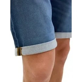 JACK & JONES Herren Jeans Short JJIRICK JJICON I.K.- Mid waist Regular Fit 12269605 Blau M