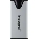 Integral 2tb Slimxpress Pro Portable SSD (2000 GB), Externe SSD, Schwarz