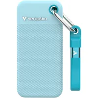 Verbatim Pocket SSD 2 TB USB 3.2 Gen 2 Polar Blau