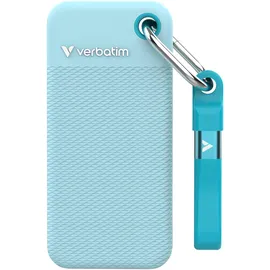 Verbatim Pocket SSD 2 TB USB 3.2 Gen 2 Polar Blau