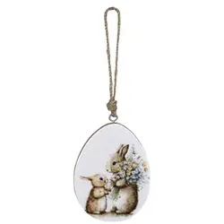 Osterbehang Ei Nostalgie bunt 660470015998 11x15cm