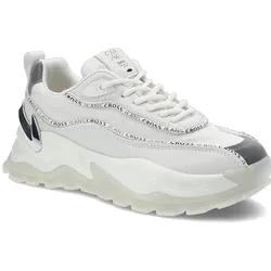 Weiße Sneakers Cross Jeans Leichte Damenschuhe, 40