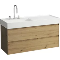 Laufen Kartell Waschtischunterbau, 2 Schubladen, 1180x450x515mm, zu H813332, •