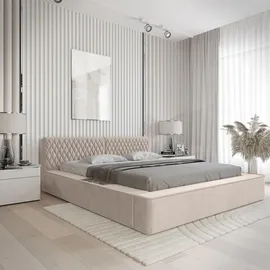 Fun Möbel Norfolk 160 x 200 cm Beige