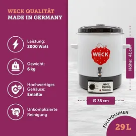 Weck Einkochautomat WAT 14 A