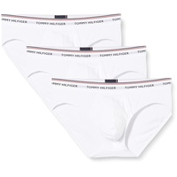 Tommy Hilfiger Herren 3p Brief Slip Weiß (White 100), M