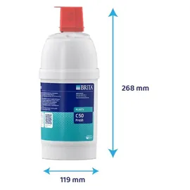 OEM PURITY Fresh C50 Filterkartusche schwarz/silber