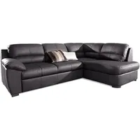 Cotta Ecksofa »Dani L-Form« wahlweise mit Bettfunktion & Bettkasten, schwarz