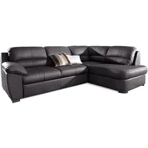 Cotta Ecksofa »Dani L-Form« wahlweise mit Bettfunktion & Bettkasten, schwarz