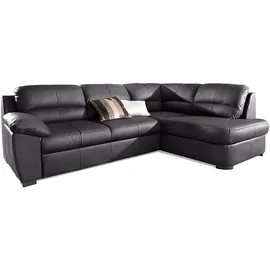 Cotta Ecksofa »Dani L-Form« wahlweise mit Bettfunktion & Bettkasten, schwarz