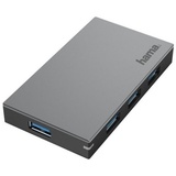Hama 4 Ports, USB 3.0 5 Gbit/s, Schnellladen, inkl. Kabel und Netzteil 00200115