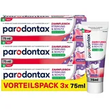 Parodontax Zahnpasta Zahnfleisch Stärkung & Schutz Minze 3x75 ml