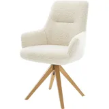 DeLife Polsterstuhl Zelia-Flex Teddystoff beige