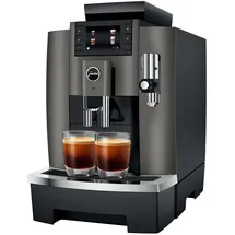 Jura W8 Dark Inox Kaffeevollautomat schwarz