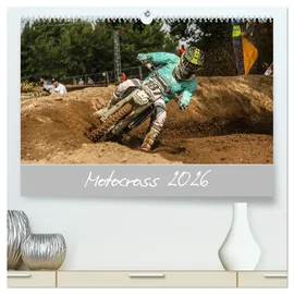 Calvendo Motocross 2026 Mehrfarbig