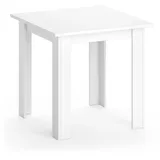 Vicco Esstisch Karlos, Weiß 80 x 80 cm,
