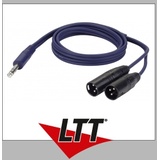 DAP FL36 - 2 bal. XLR/M 3 p. > Klinke stereo 1,5 m