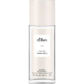 s.Oliver FOLLOW YOUR SOUL WOMEN Deodorant Natural Spray 3 x 75 ml