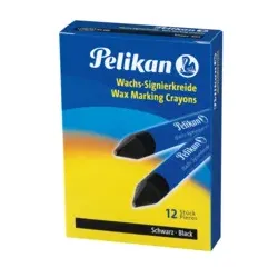 Signierkreide Wachs schwarz PELIKAN 400142591 701060 772/12