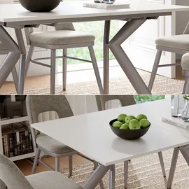 Vicco Esstisch Trill, 140 x 90 cm ausziehbar