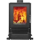 EuroTeplo wasserführender Kamineinsatz  | Malaga I CS | 12 kW - Schwarz