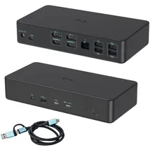 iTEC i-tec USB-C Pro Dock - Dual 4K Display Docking Station Generation 2 + Power Delivery 100W PD
