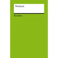 Philipp Reclam Jun. Notizen (grün)