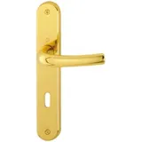 HOPPE Langschildgarnitur Tôkyô M1710RH/265 Messing
