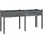 vidaXL Pflanzkübel mit Einsatz 161 x 45 x 76 cm Grau