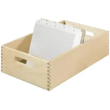 HAN Karteikasten A5 Braun 1500 St.
