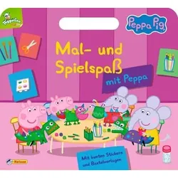 NELSON 511549 Peppa Pig: Mal- und Spielspaß mit Peppa