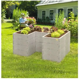 Juwel Hochbeet Timber Ergoline 185 x 125 x 40 cm U-Form BasisSet 20479