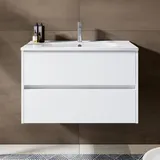 Riho Waschtischunterschrank 2 Auszüge 80 x 52 cm Weiß