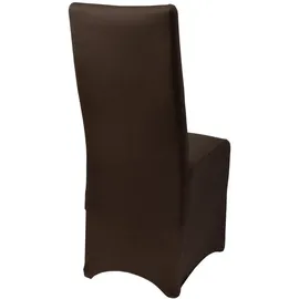Beautissu Stuhlhusse Leona Braun 95 x 45 cm