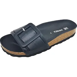 Verbenas Reiko Roda Pantolette Schwarz - Schwarz - 41