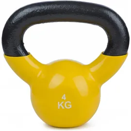 Sport-Thieme Kettlebell Vinyl 4 kg Gewichtheben Gelb