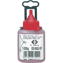 C.K Tools C.K T3521R 100 Kreidepulver Rot 100 g (T3521R 100)