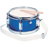 GoKi Spielmannszugtrommel mit Snare 14015 1 Teile Blau