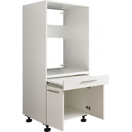 laundreezy Waschmaschinenschrank 67,5 x 162 x 67,5 cm Weiß Metall