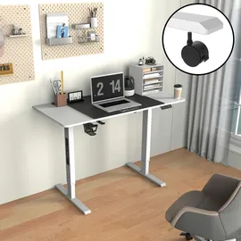 pro.tec Computertisch weiß