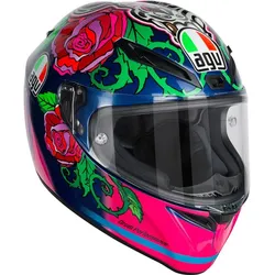 AGV Veloce S Salom 2016 Helm, schwarz-lila, Größe L