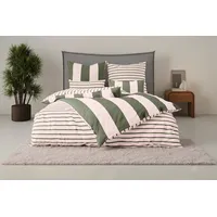 OTTO home Sari Trend Gestreift Rosa 135 x 200 cm + 40 x 80 cm