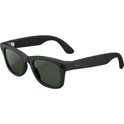 Ray-Ban Meta Wayfarer (Matte Black / Transitions G15 Green)