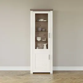 Set One by Musterring Vitrine York Dekor Pino-Aurelio / Eiche Nelson