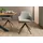 MASSIVMOEBEL24.DE Drehstuhl Polyester hellgrau/grau 2er Set