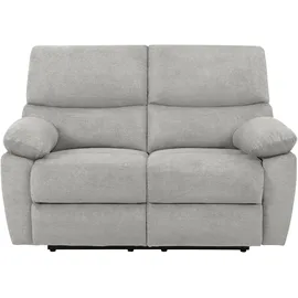 Home Affaire »LANNOY, mit manueller o. elektrischer Relaxfunktion in beiden Sitzen.« Elektrische Variante mit USB A/C. Federkern, Webstoff